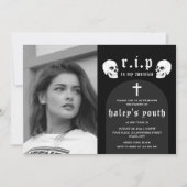 Invitation RIP Années 20 Funérailles Funny 30e Anniversaire P (Devant)