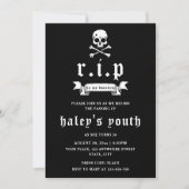 Invitation RIP Années 20 Funny Death Funeral 30th Birthday (Devant)