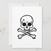 Invitation RIP Années 20 Funny Death Funeral 30th Birthday (Dos)