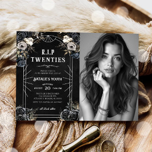 Invitation RIP Années 30e anniversaire Mort à ma jeunesse