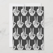 Invitation RIP Années Halloween Anniversaire (Dos)