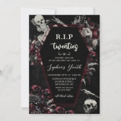 Invitation RIP Années Mort à ma jeunesse 30e anniversaire (Devant)