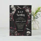 Invitation RIP Années Mort à ma jeunesse 30e anniversaire (Debout devant)