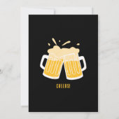 Invitation RIP Fake ID Funny Bière Boire Plaisanterie 21e Ann (Dos)