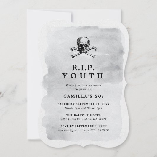 Invitation RIP Jeunesse (Devant)