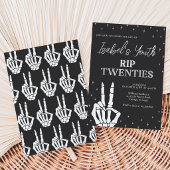 Invitation RIP Twenties Halloween Anniversaire