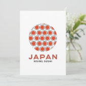 Invitation Rising Sushi (Debout devant)