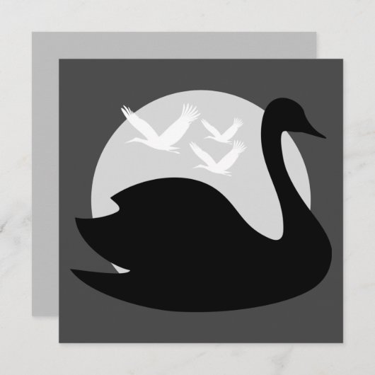 Invitation Risque de queue pour les noirs (Devant / Derrière)