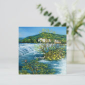 Invitation RIVIÈRE ARNO ,PAYSAGE DE FLORENCE TOUSCAN Invitati (Debout devant)