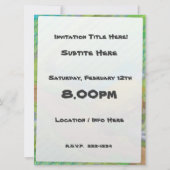 Invitation Rizière (Dos)