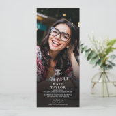 Invitation RN Nursing 4 Photo Collage Graduation Party (Debout devant)