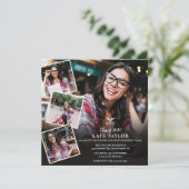 Invitation RN Nursing Photo Collage Carré (Debout devant)