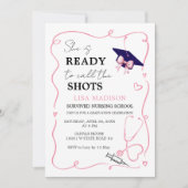 Invitation RN Soins infirmiers modernes Elle est prête à appe (Devant)