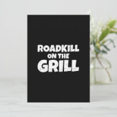 Invitation Roadkill on the Grill - Funny BBBQ Party (Debout devant)