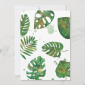 Invitation Roar, Trois Rex Cute Dinosaur (Dos)