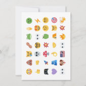 Invitation Roaring Kitty 35 Timeline Emoji GME MOASS DFV mème (Dos)