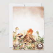 Invitation Roarrr Jurassic Dinosaur Boy Dino Birthday Party (Dos)