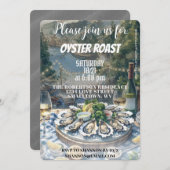 Invitation Roast Oyster (Devant / Derrière)