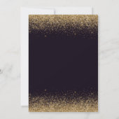 Invitation Robe aquarelle violette agate Anniversaire (Dos)