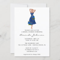 Robe Bleue Douce 16e Fête des mariées Blanc