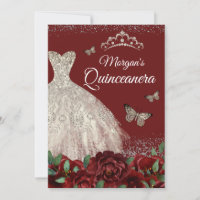Robe de bijoux étincelante Papillon Quinceanera