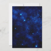 Invitation Robe de diamant & Bokeh String Lights Sweet 16 (Dos)