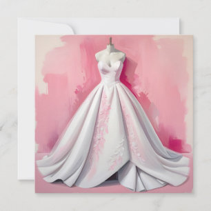 Invitation Robe de Mariée