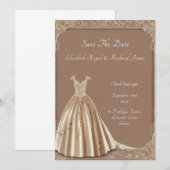 Invitation Robe de Mariée A Day to Remember (Devant / Derrière)