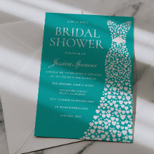 Robe de Mariée Bleu sarcelle Vert Blanc Lavage de