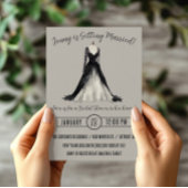 Invitation Robe de mariée gothique Baby Shower
