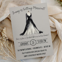 Robe de mariée gothique Baby Shower