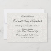 Invitation Robe de mariée Vintage Bride (Dos)