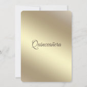 Invitation Robe de parties scintillant rouge or aux lumières  (Dos)