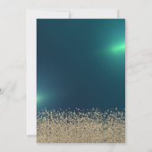 Invitation Robe de parties scintillant, Tiara, Diamants Fête  (Dos)