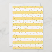 Invitation Robe dorée Peau foncée Princesse Sweet 16 (Dos)