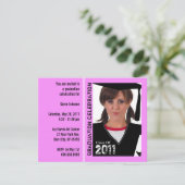 Invitation Robe drôle 2 de casquette de photo d'invitation de (Debout devant)