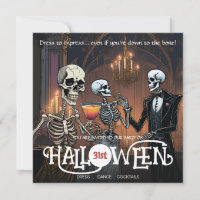 Robe élégante de squelette, danse et cocktail Hall