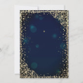 Invitation Robe en diamants Tiara Marine bleu Quinceañera (Dos)