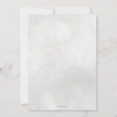 Invitation Robe Florale Parties scintillant or noir Quinceañe (Dos)