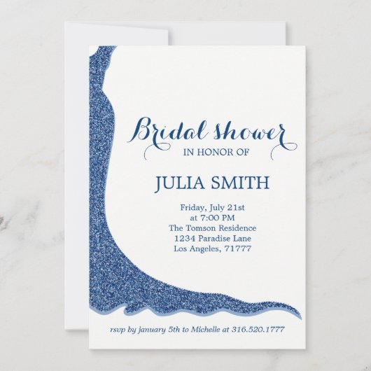 Invitation Robe mariage (Devant)