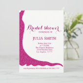 Invitation Robe mariage (Debout devant)