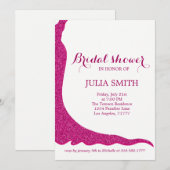 Invitation Robe mariage (Devant / Derrière)
