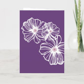 Invitation Robe Mariage blanche sur demande Bridesmaid violet (Dos)