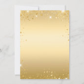 Invitation Robe or Quinceanera robe florale glamour (Dos)