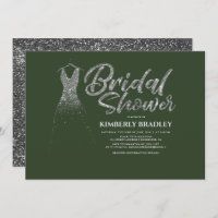 Robe Parties scintillant argent Fête des mariées v