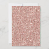 Invitation Robe Parties scintillant élégante | Cinquante et f (Dos)