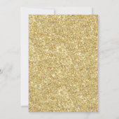 Invitation Robe Parties scintillant élégante | Quarante et fa (Dos)