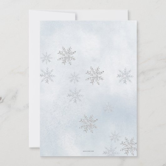 Invitation Robe Parties scintillant en argent bleu Dusty hive (Dos)