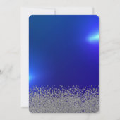 Invitation Robe Parties scintillant en argent, Tiare, Diamant (Dos)