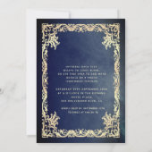 Invitation Robe pétillante de luxe vintage tiara Quinceañera (Dos)